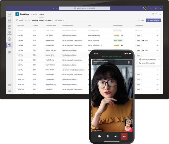 Microsoft 365 update: Managing appointments