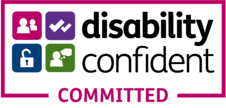 Disability Confident Committed logo