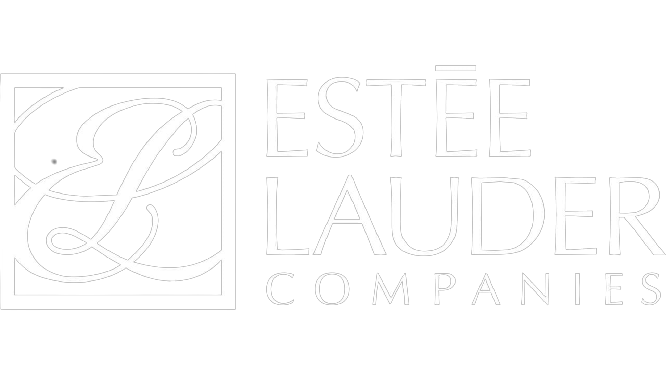 Estee Lauder companies white logo