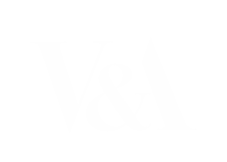 White V&A logo