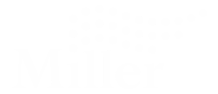 Miller white Logo without background
