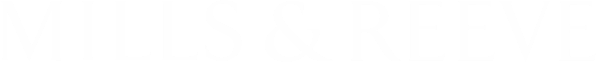 Mills & Reeves white logo without background