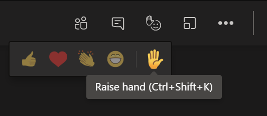 Microsoft Teams June Update: Raising Hand
