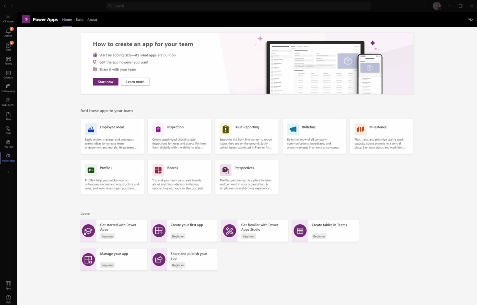 How to build an app for free with microsoft power apps