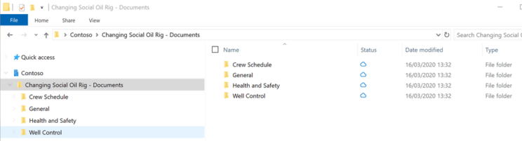 Synced Folder