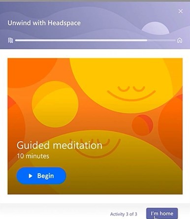 Employee Wellbeing Headspace App