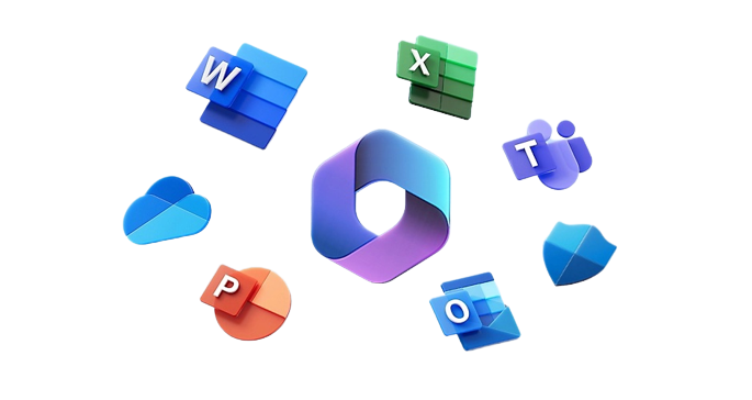 New Microsoft 365 Logo With Office 365 Icons