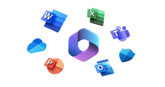 New Microsoft 365 Logo With Office 365 Icons