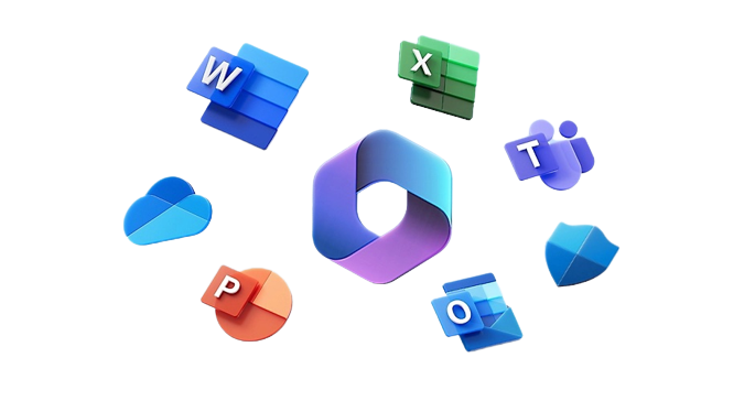 New Microsoft 365 Logo With Office 365 Icons