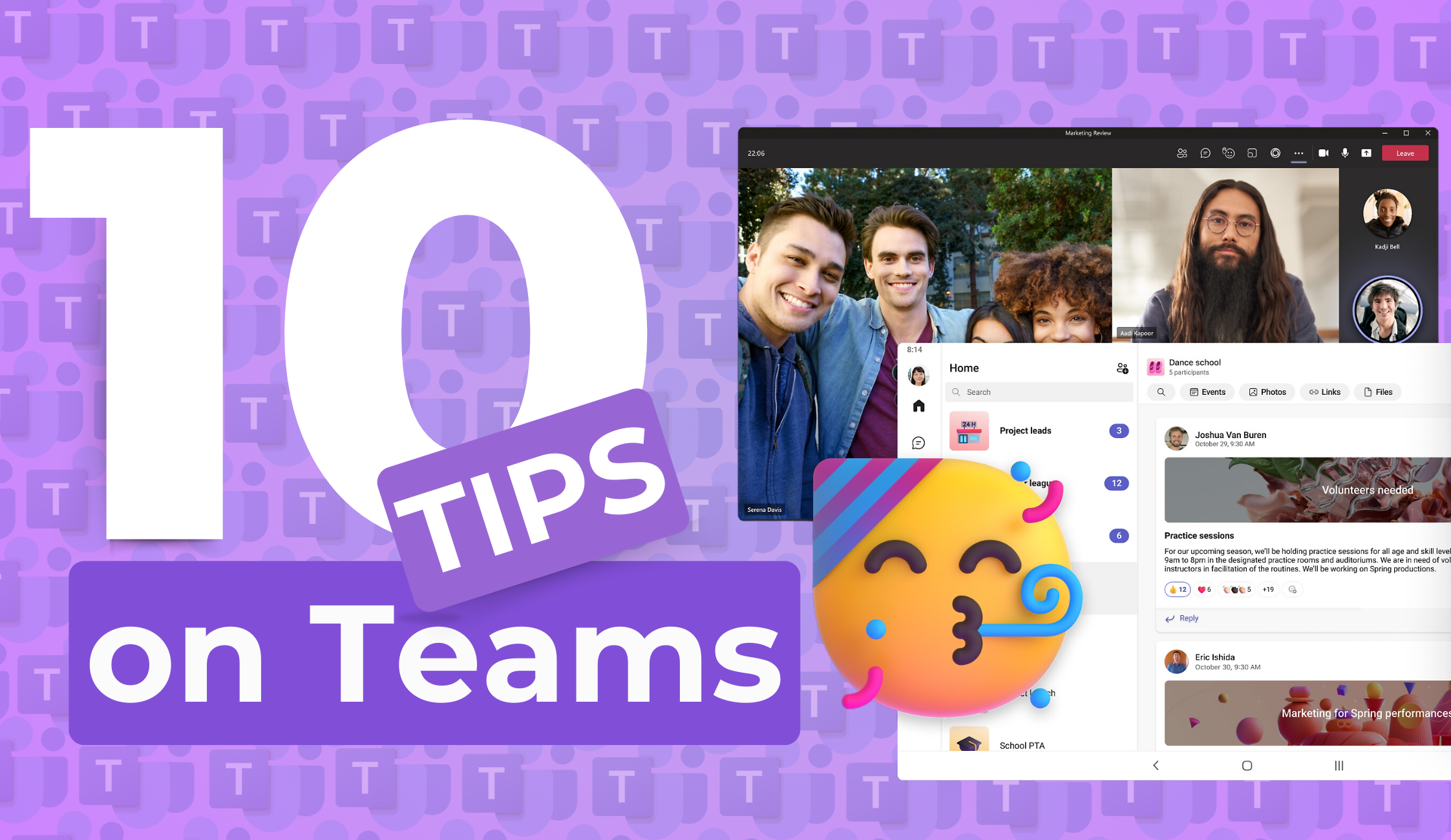 10 Tips on Microsoft teams