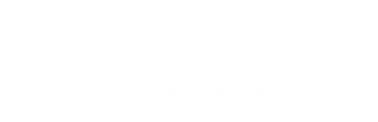 White Gallagher Logo.